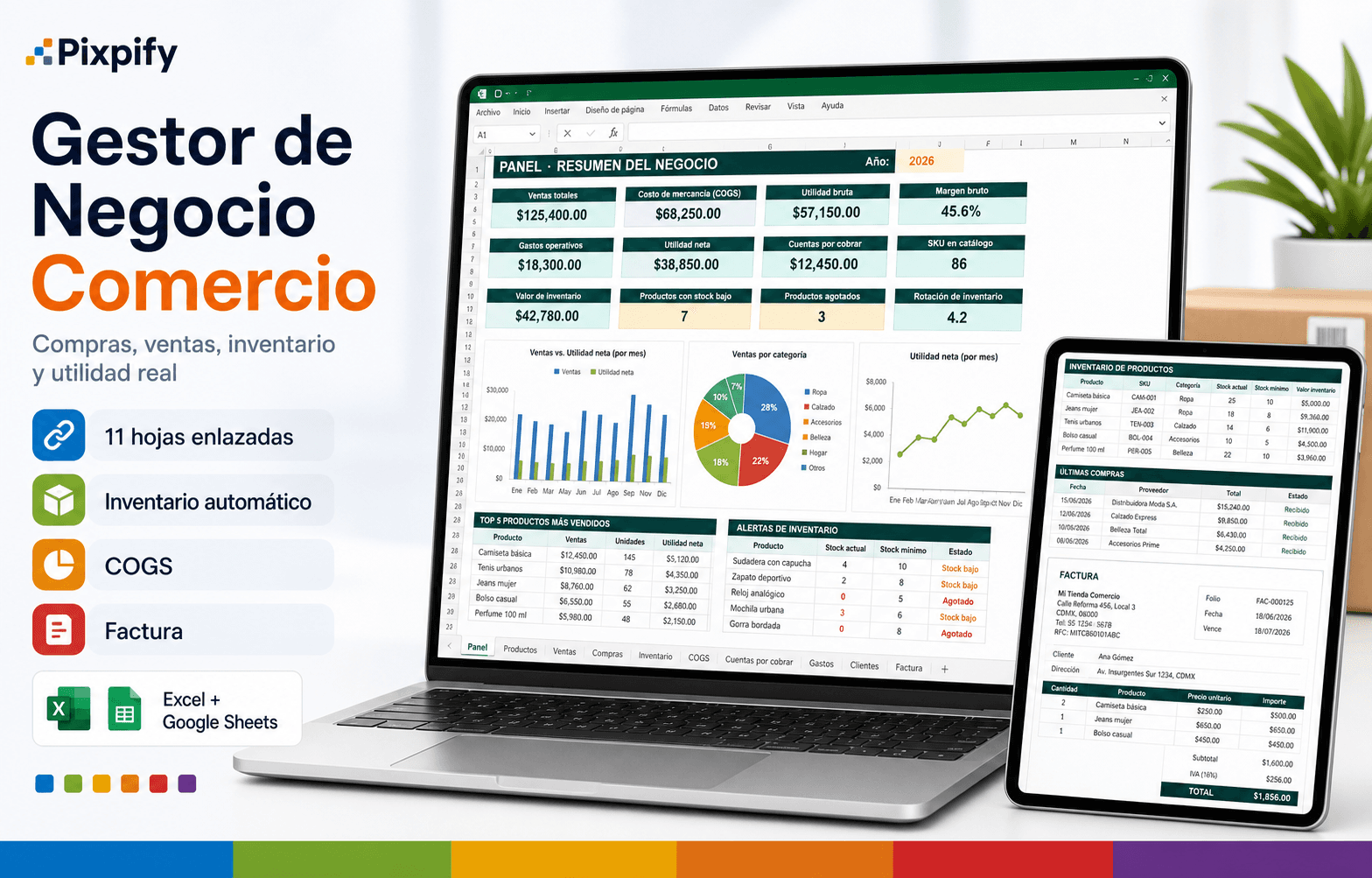Gestor de Negocio Comercio